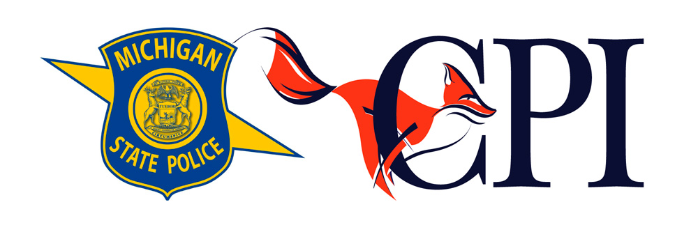 Michigan State Police and CPI OpenFox logos