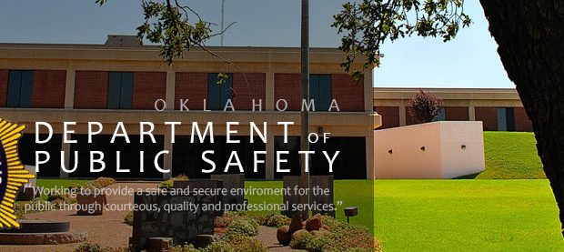 Oklahoma Department of Public Safety logo and banner