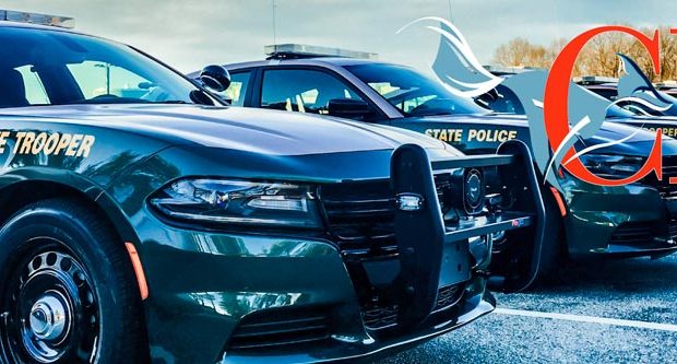 New Hampshire state police cars
