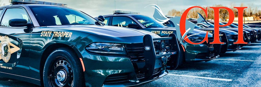 New Hampshire state police cars