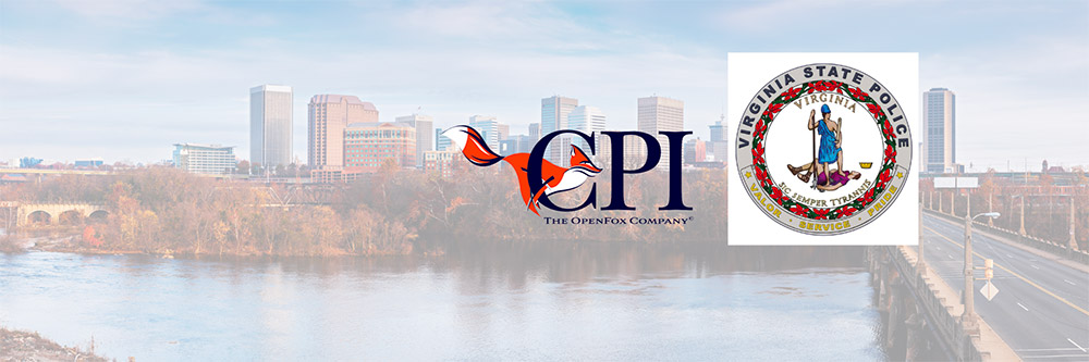 Virginia State Police and CPI OpenFox logos