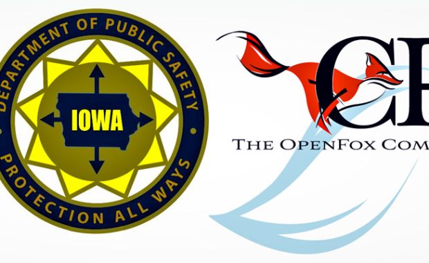 Iowa DPS and CPI OpenFox logos