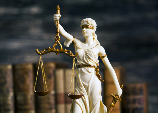 a justice statue representing the OpenFox® Suite