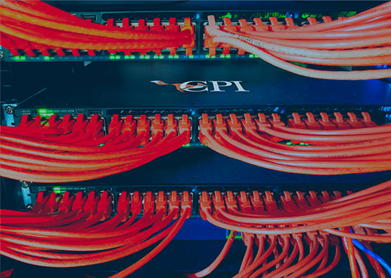 cables being used as part of a message switch system