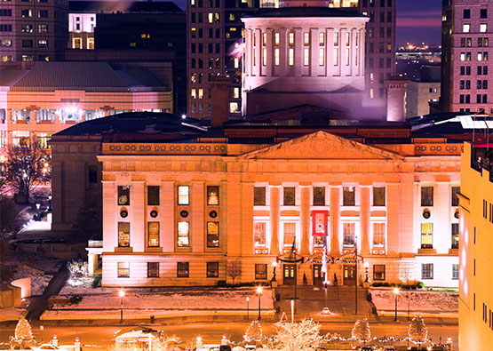 the Ohio State Capitol building which uses the OpenFox® iRap product