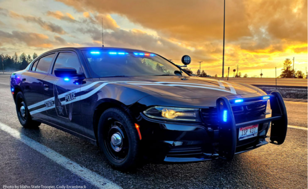 Idaho State Patrol car - Cody Ercanbrack