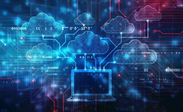 cloud computing concept background