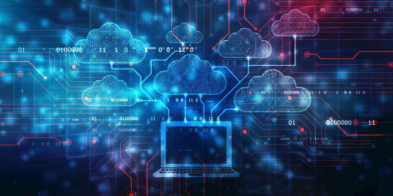 cloud computing concept background