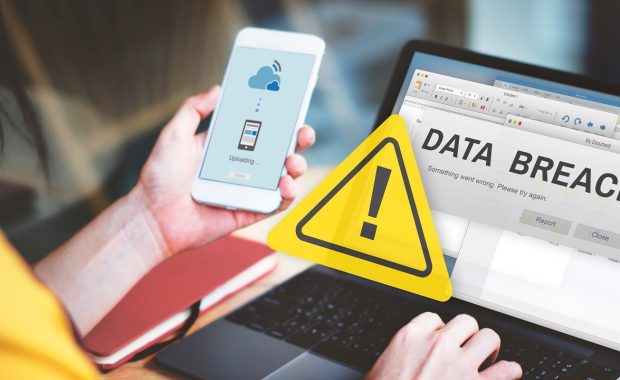 data breach security confidential cybercrime concept