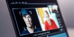 deep fake, AI and face swap in video edit