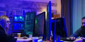 team of hacker almost caught by law enforcement