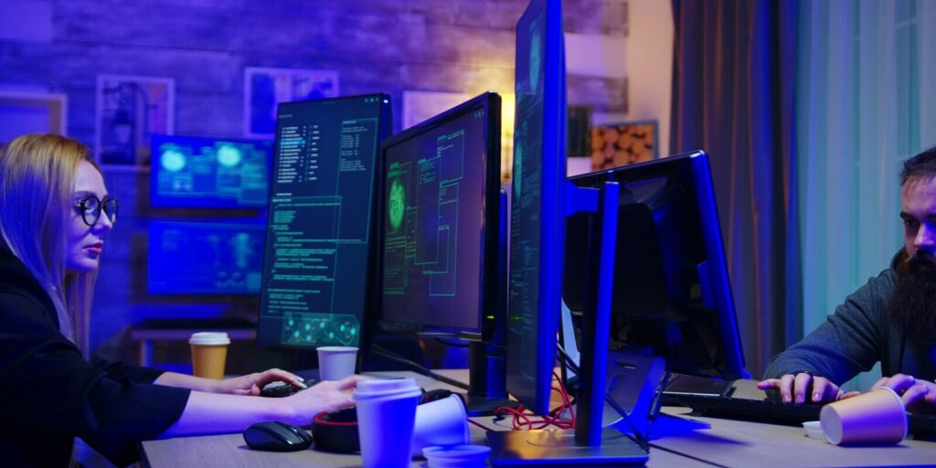 team of hacker almost caught by law enforcement
